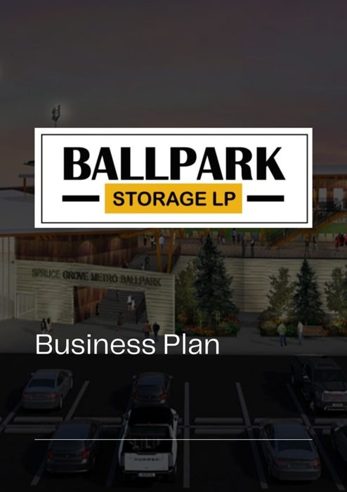 Ballpark Storage business plan